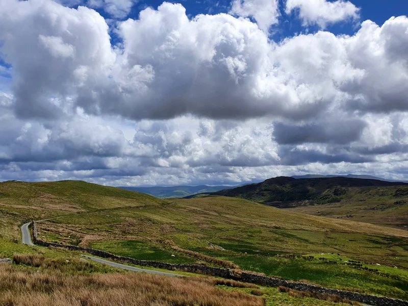 What Healeys Like...Mid Wales...and the weather did clear.